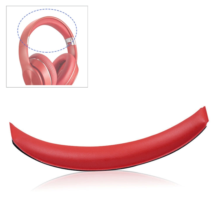 Protein Skin Headband Pad For Edifier W820BT / W828NB(Red) - Earmuff & Pad by PMC TechLife | Online Shopping South Africa | PMC TechLife