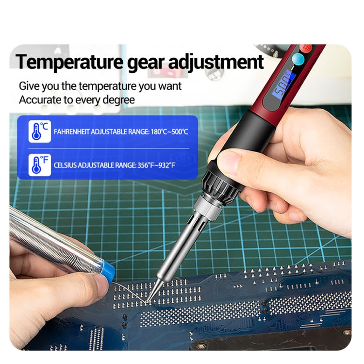 ANENG 60W Adjustable Temperature Electric Soldering Iron Welding Tool, US Plug(SL103) - free shipping - PMC Jewellery - Order now!