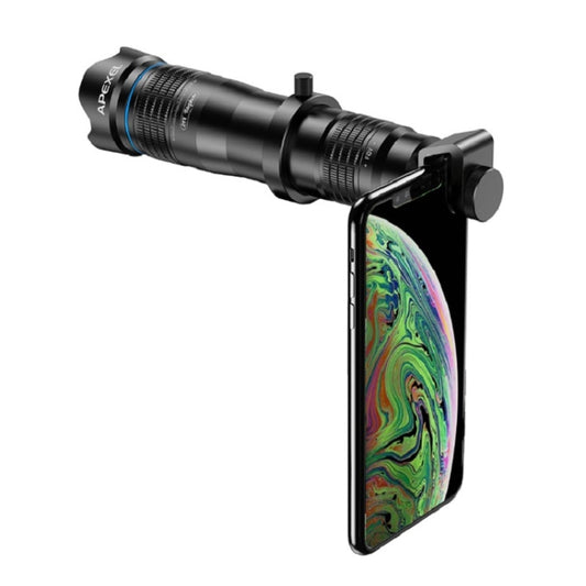 APEXEL APL-JS36XJJ04 Full Metal 36X High List Tube External Dual-tone Telescope Universal Telephoto Mobile Phone Lens - free shipping - PMC Jewellery - Order now!