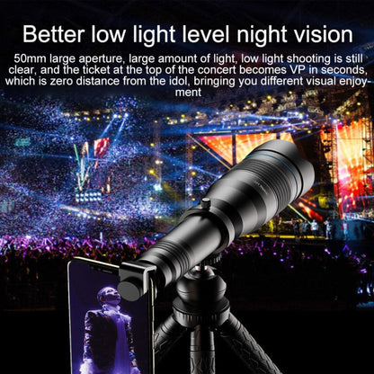 APEXEL APL-JS36XJJ04 Full Metal 36X High List Tube External Dual-tone Telescope Universal Telephoto Mobile Phone Lens - free shipping - PMC Jewellery - Order now!