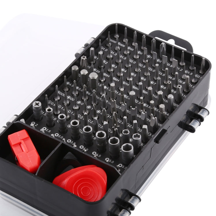 135 in 1 DIY Mobile Phone Disassembly Tool Clock Repair Multi-function Tool Screwdriver Set(Black Red) - Screwdriver Set by PMC TechLife | Online Shopping South Africa | PMC TechLife