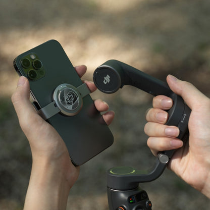 Original DJI OM Magnetic Phone Clamp 3 for 67-84mm Wide Mobile Phones - free shipping - PMC Jewellery - Order now!