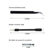 110 in 1 Watch Mobile Phone Disassembly Maintenance Tool Multi-function Chrome Vanadium Steel Screwdriver Set(Yellow)