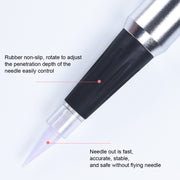 Semi-Permanent Tattoo Pen Apprentice Bleaching Lip Tattoo Eyebrow Instrument(Purple)