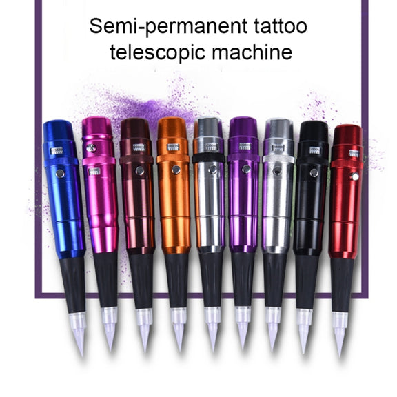 Semi-Permanent Tattoo Pen Apprentice Bleaching Lip Tattoo Eyebrow Instrument(Purple)