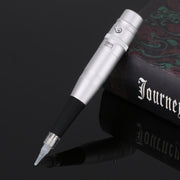 Semi-Permanent Tattoo Pen Apprentice Bleaching Lip Tattoo Eyebrow Instrument(Silver)