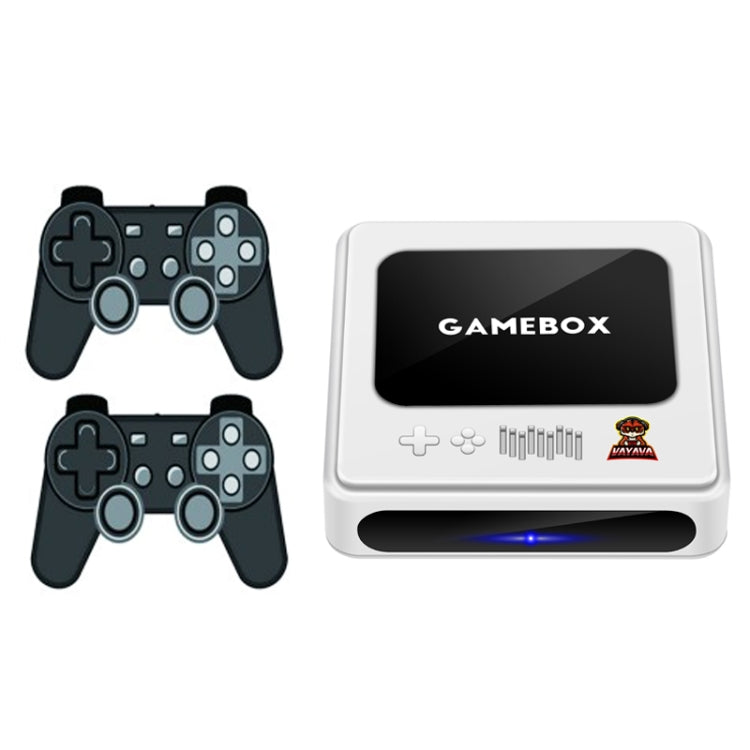 GD10 64G Built-In 30000+ Games Dual System Set-Top Box 3D Home 4K HD  TV Game Console Box AU Plug(White) - free shipping - PMC TechLife - Order now!