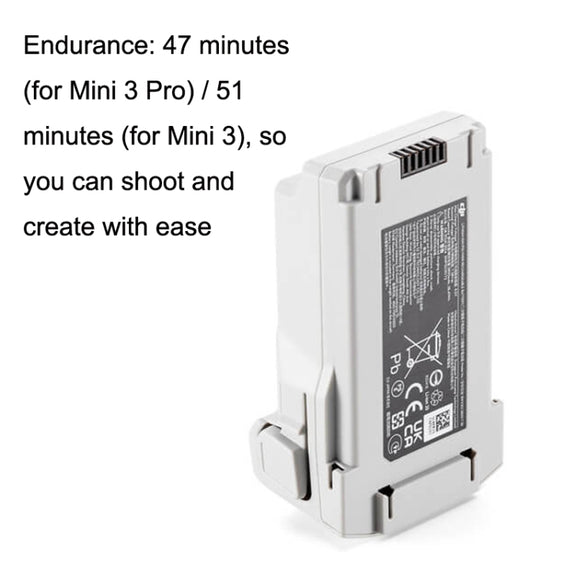 Original DJI Mini 3 Pro / Mini 3 Long Life Smart Flight Battery(White)