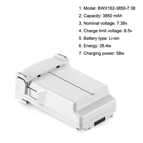 Original DJI Mini 3 Pro / Mini 3 Long Life Smart Flight Battery(White)