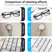 JeKen CE-9600 Household Ultrasonic Cleaner Vegetable Washing Glasses Watch Jewelry Cleaner(US Plug)