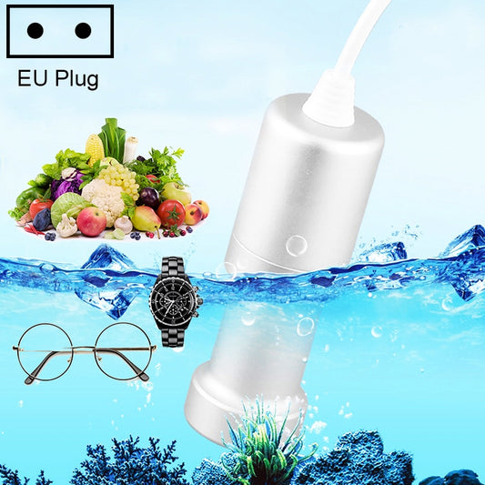 JeKen CE-9600 Household Ultrasonic Cleaner Vegetable Washing Glasses Watch Jewelry Cleaner(EU Plug) - free shipping - PMC Jewellery - Order now!