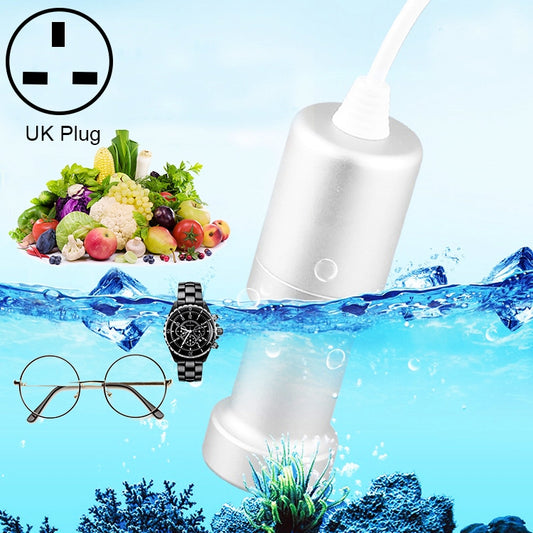 JeKen CE-9600 Household Ultrasonic Cleaner Vegetable Washing Glasses Watch Jewelry Cleaner(UK Plug) - Washing Machines & Accessories by JeKen | Online Shopping South Africa | PMC Jewellery | Buy Now Pay Later Mobicred
