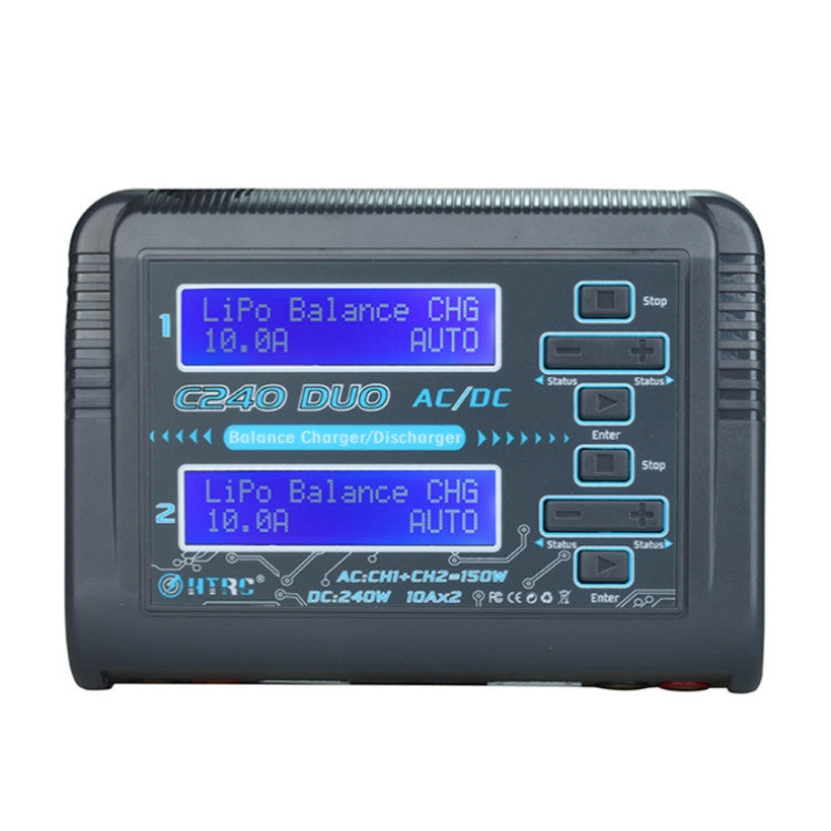 HTRC C240 Balanced Lithium Battery Charger Remote Control Airplane Toy Charger, Specification:EU Plug - free shipping - PMC Jewellery - Order now!
