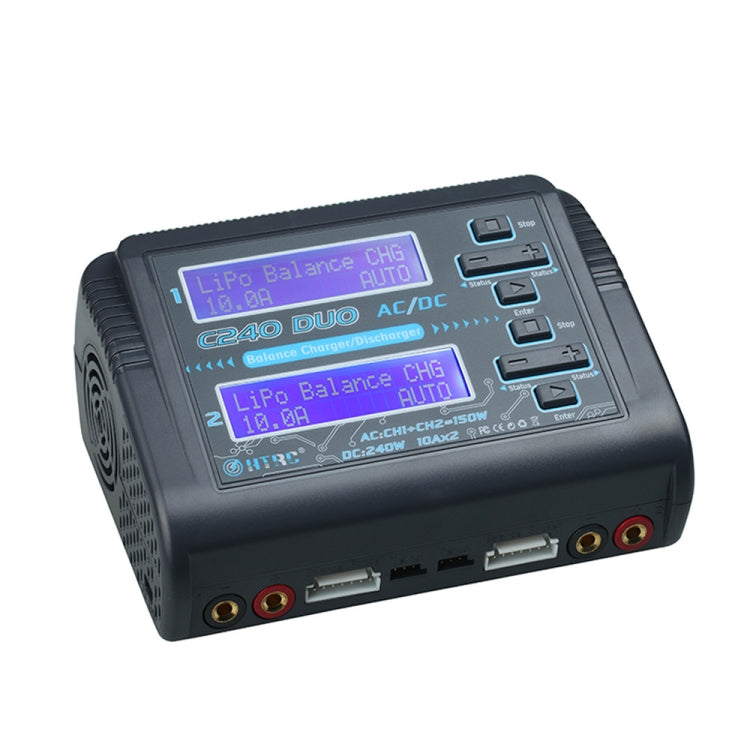 HTRC C240 Balanced Lithium Battery Charger Remote Control Airplane Toy Charger, Specification:EU Plug - free shipping - PMC Jewellery - Order now!