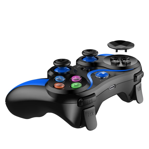 IOS Android Game Handle Bluetooth Direct Connection Handle PC TV Game Handle(013 Red)
