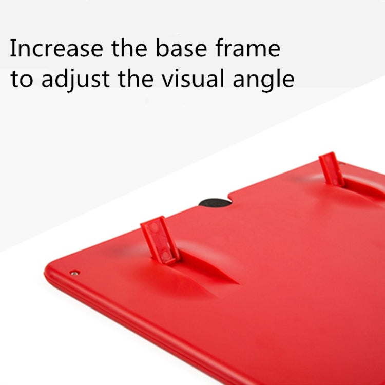 Pull-out Mobile Phone Screen Magnifier 3D Video Desktop Mobile Phone Holder, Size:10 inch(Black)