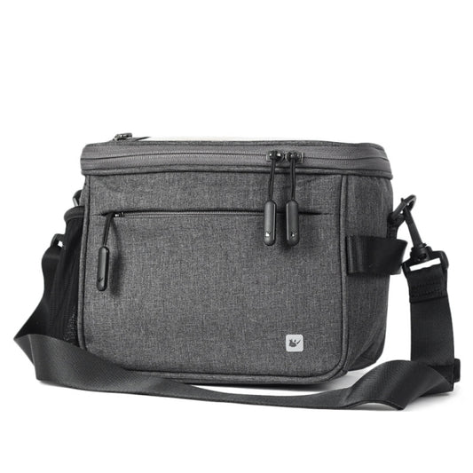 Rhinowalk Bicycle Front Handle Bag Camera Bag Waterproof 7.5 inch Large Touch Screen Navigation Mobile Phone Bag Bicycle Bag(Dark Gray) - free shipping - PMC Jewellery - Order now!