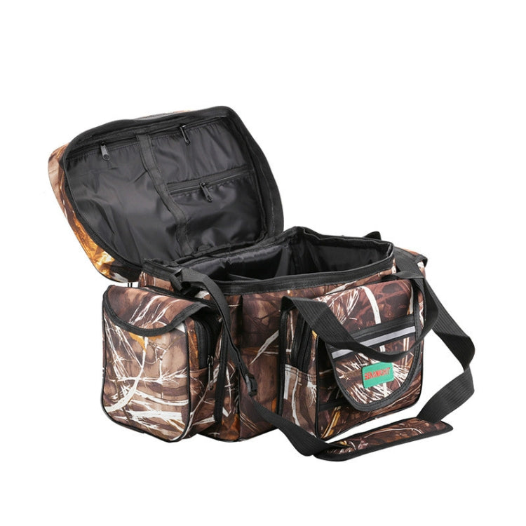 SeaKnight SK003 Multifunctional Lure Bag Shoulder Messenger Bag Fishing Gear Waist Bag(Straw) - Storage Boxes & Storage Bags by SeaKnight | Online Shopping South Africa | PMC Jewellery | Buy Now Pay Later Mobicred