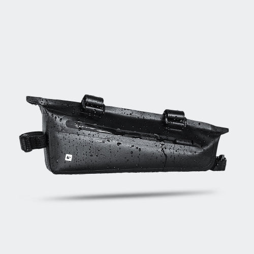 Rhinowalk Bicycle Front Beam Triangle Bag TPU Water-resistant Mountain Road Bike Long-distance Riding Saddle Bag(Small 2.2L)