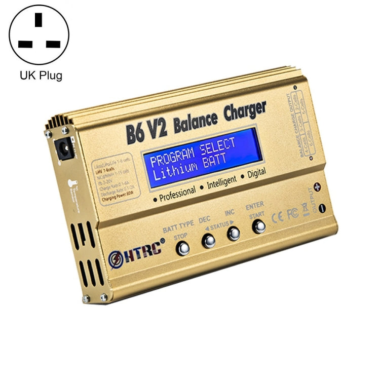HTRC B6 V2 Model Airplane Charger Smart Balance Charger, UK Plug - free shipping - PMC Jewellery - Order now!