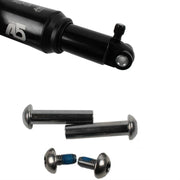 KindShock A5 Air Pressure Rear Shock Absorber Mountain Bike Shock Absorber Folding Bike Rear Liner, Size:190mm, Style:RR1 Dual Gas