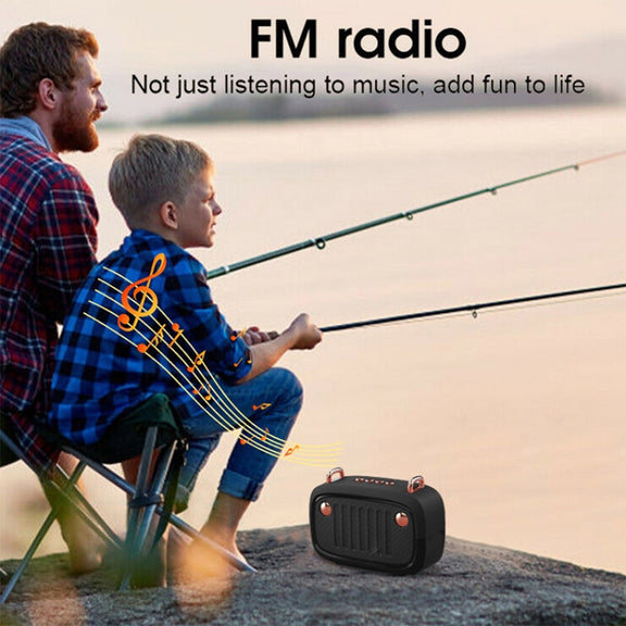 BS32D Wireless Bluetooth Speaker Cartoon Subwoofer Outdoor Card Portable Mini Speaker(Green)