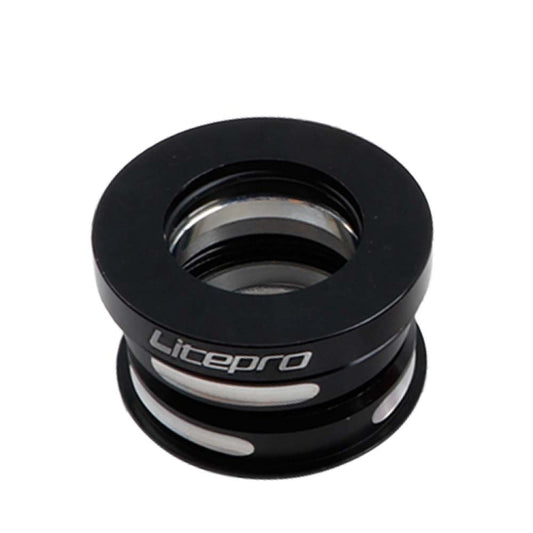 Litepro Folding Bike Headset 44mm Built-in Bearing Headset For Dahon BYA412 P18 P8 Headset, Color:Black - Cap Component by Litepro | Online Shopping South Africa | PMC Jewellery | Buy Now Pay Later Mobicred
