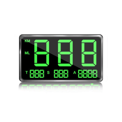 Kingneed C80 4.5inch HUD Car Head-up Display GPS Speed Meter Overspeed Alarm Mileage Altitude Clock(Black) - free shipping - PMC Jewellery - Order now!