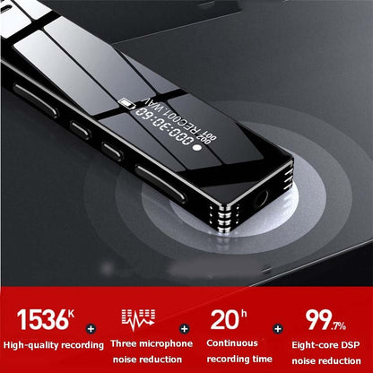 MROBO A10 Professional Voice Recorder HD Noise Reduction Student MP3 Color Screen Player, Capacity: 16 GB - free shipping - PMC Jewellery - Order now!