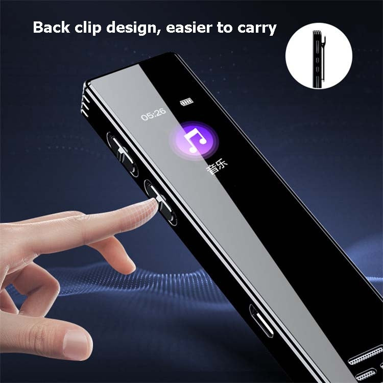 MROBO A10 Professional Voice Recorder HD Noise Reduction Student MP3 Color Screen Player, Capacity: 16 GB - free shipping - PMC TechLife - Order now!