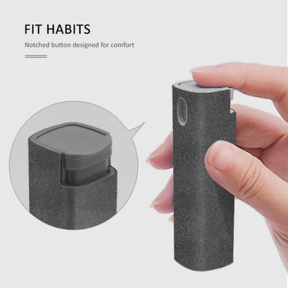 2 PCS Computer Mobile Phone Screen Cleaning Portable Spray Bottle(Space Gray (with Shell and Packaging)) - free shipping - PMC Jewellery - Order now!