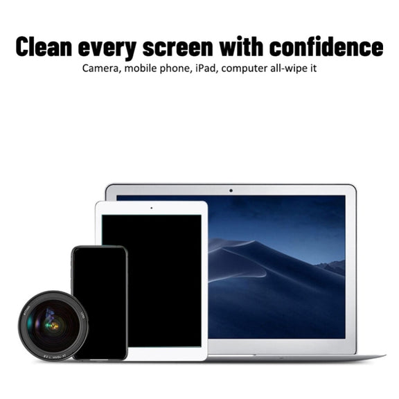 2 PCS Computer Mobile Phone Screen Cleaning Portable Spray Bottle(Space Gray (with Shell and Packaging))
