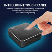 P11 854x480 DLP Mini Smart Projector With Infrared Remote Control, Android 9.0, 2GB+16GB, Support 2.4G/5G WiFi, Bluetooth, TF Card(Silver Gray)