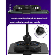 AH-102 Type-C / USB-C + USB Interface Dual Cooling And Fast Cooling Mobile Phone Radiator for 4-6.5 inch Mobile Phones, Power Cable Length: 1.5m(Black)
