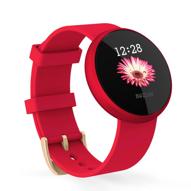 Bozlun B36 1.04 inch Color Screen Smart Bracelet, IP68 Water-resistant,Support Heart Rate Monitoring/Menstrual Period Reminder/Call Reminder(Red)