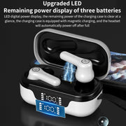 ANC Business Sports TWS Stereo Dual Ears Bluetooth V5.0+EDR Earphone with Charging Box(White)