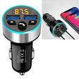 Halo Car MP3 Bluetooth Player Car Charger Car FM Transmitter 3.1A Car Charger(Snow Silver) - Car Charger by PMC TechLife | Online Shopping South Africa | PMC TechLife