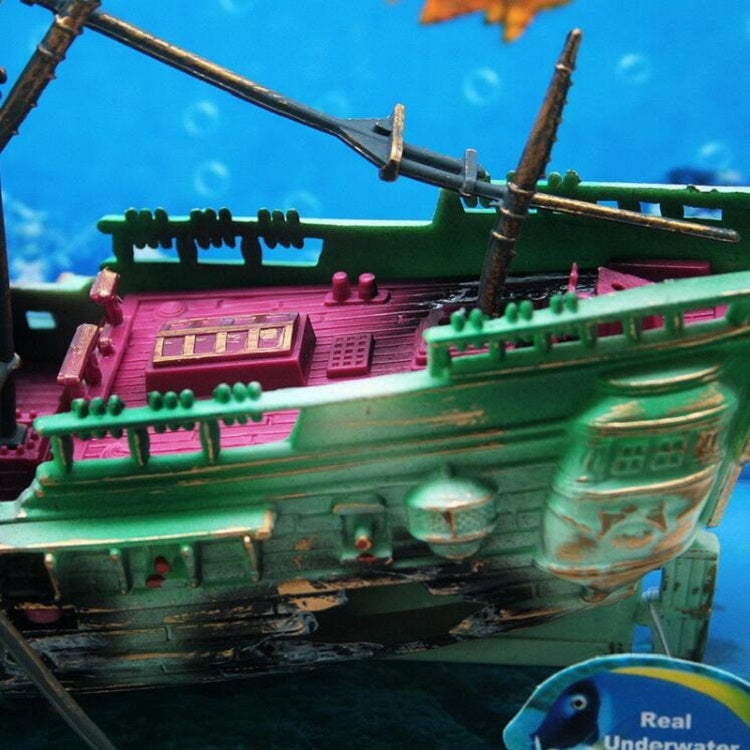 Aquarium Fish Tank Aquarium Landscaping Decoration Oxygen-enhancing Toy Rotten Shipwreck - Fish Tank Decoration by PMC TechLife | Online Shopping South Africa | PMC TechLife | Buy Now Pay Later Mobicred