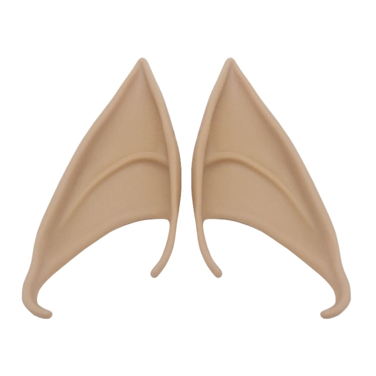 1pair Halloween Elf Latex Ears Cosplay Props, Size: 12cm(Complexion) - free shipping - PMC TechLife - Order now!