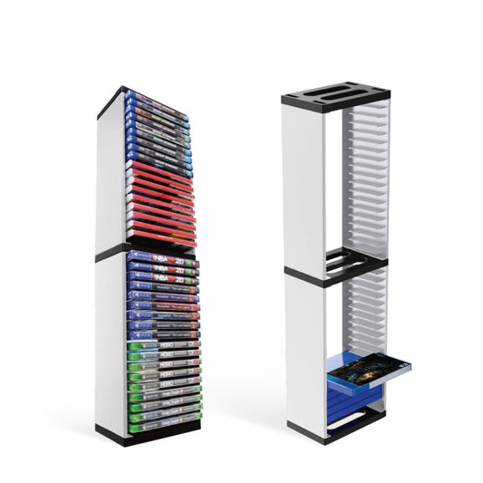 DOBE Console Game Cd Storage Rack Can Accommodate 36 Double-Layer Disc Racks For PS5 - free shipping - PMC Jewellery - Order now!