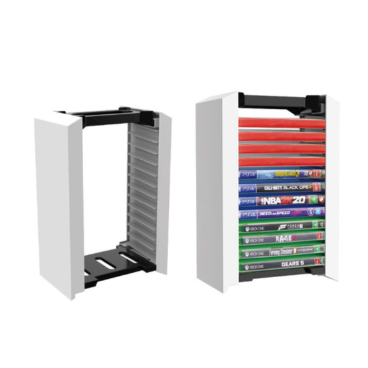DOBE TP5-0520 Console Game Cd Storage Rack Can Accommodate 12 Double-Layer Disc Racks For PS5 - free shipping - PMC Jewellery - Order now!