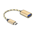 USB to USB-C / Type-C OTG Adapter Cable - Cable & Adapters by PMC TechLife | Online Shopping South Africa | PMC TechLife
