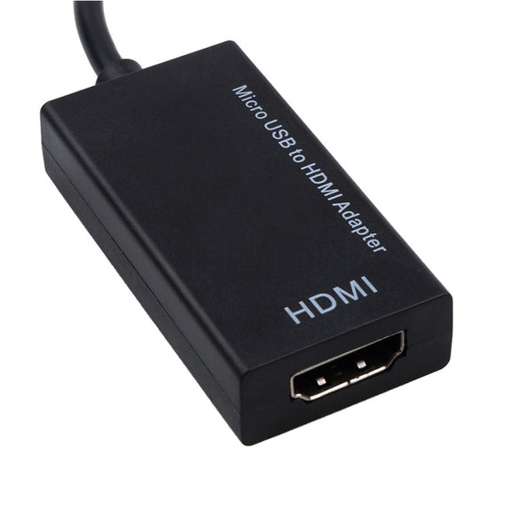 Micro USB To HDMI Female Adapter Cable 1080P HD for MHL Device HDTV Adapters For Samsung / Huawei