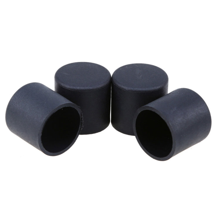 100 PCS Plastic Chair Feet Protectors Black Anti-skid Furniture Legs Table Base Cap Floor Protector Cover, Size:16mm - Crash Pads by PMC TechLife | Online Shopping South Africa | PMC TechLife | Buy Now Pay Later Mobicred