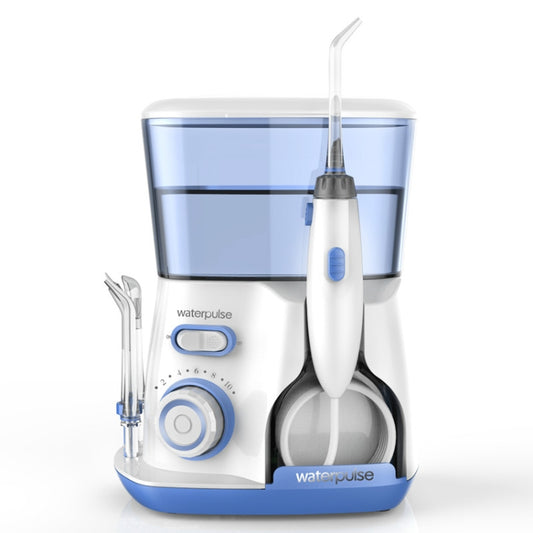 Waterpulse V300 800ml Oral Irrigator Dental Flosser Oral Hygiene Water Flossing Cleaner, Plug Type:EU(Blue) - free shipping - PMC Jewellery - Order now!