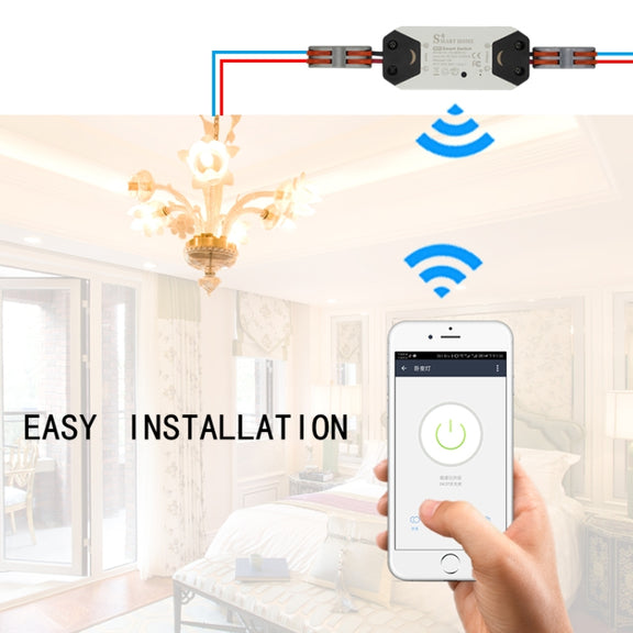 DIY WiFi Smart Light Switch Timer Universal Breaker Wireless Remote Control Works with Alexa Google Home Smart Home Automation