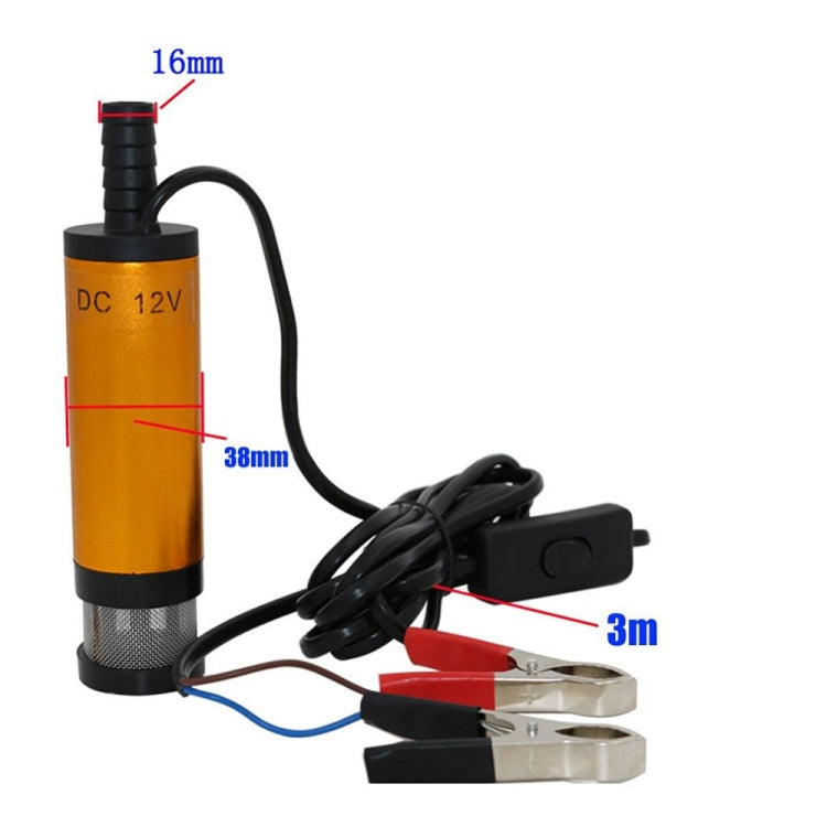 12V Car Electric DC Fuel Pump Submersible Pump, 38mm Built-in Filter Version - Inflatable Pump by PMC TechLife | Online Shopping South Africa | PMC TechLife
