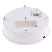 30cm 360 Degree Electric Rotating Turntable Display Stand Video Shooting Props Turntable for Photography, Load 4kg(White + Black)