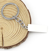 Fashion Keyring Gifts Engraved Drive Safe I Need You Here With Me Keychain Couples Boyfriend Girlfriend Jewelry Key Chain(Silver)