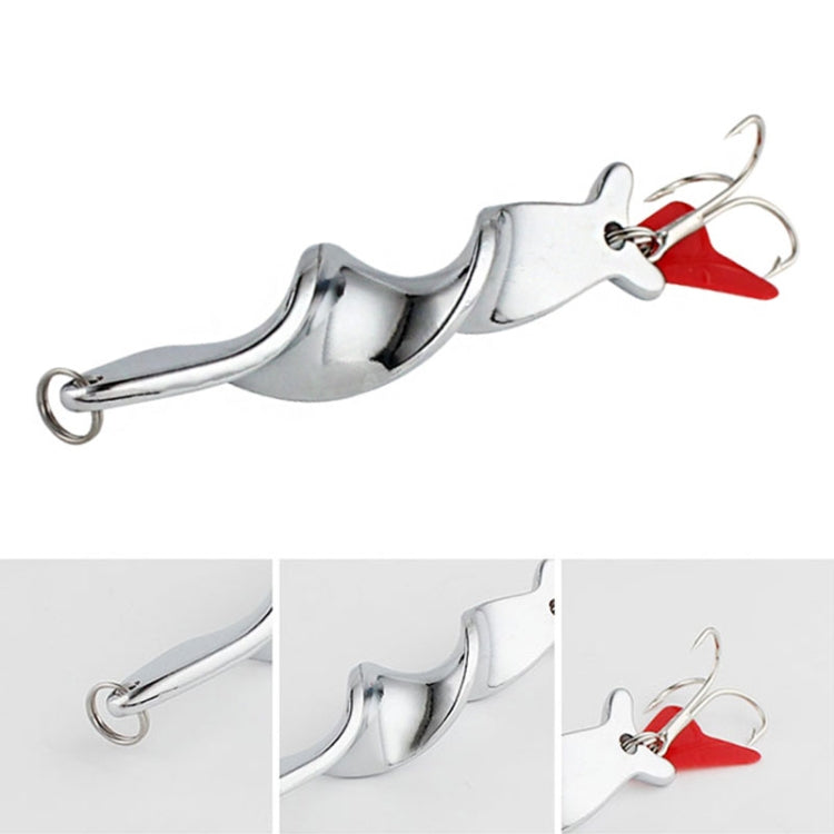 Rotating Metal Spinner Fishing Lure Hard Baits Fish Hook Tackle, Weight:10g - Fishing Hooks by PMC TechLife | Online Shopping South Africa | PMC TechLife | Buy Now Pay Later Mobicred